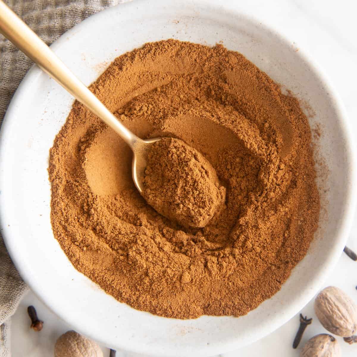 photo showing How to Make Pumpkin Pie Spice - spices after being stirred into a homogenous mixture